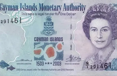 Ilhas Cayman 1 Dólar