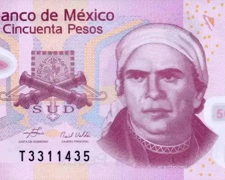 México 50 Pesos ( Polímero )