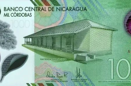 Nicarágua 1.000 Córdobas