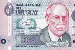 Uruguai 10 Pesos Uruguaios