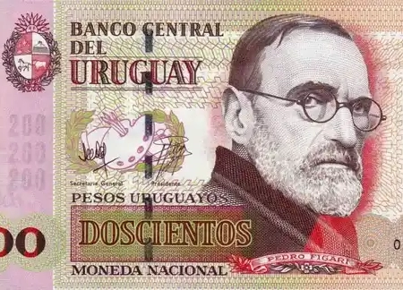 Uruguai 200 Pesos Uruguaios