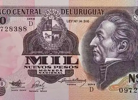 Uruguai 1.000 Nuevos Pesos