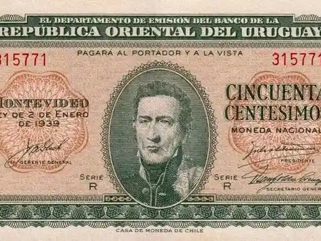 Uruguai 50 Centésimos