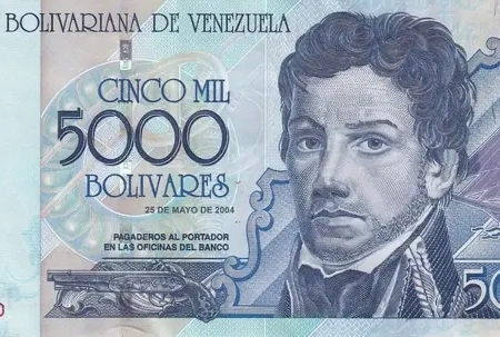 Venezuela 5.000 Bolívares