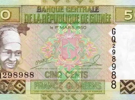 Guiné 500 Francos