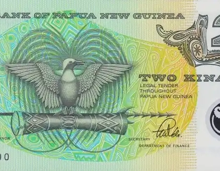 Papua Nova Guiné 2 Kina ( Polímero)