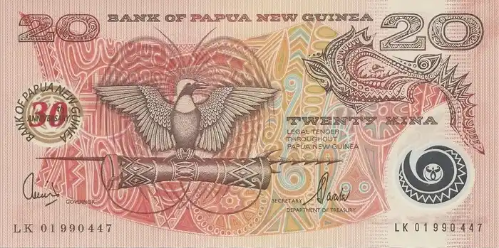 Papua Nova Guiné 20 Kina