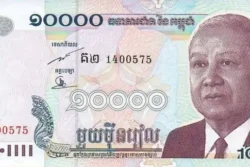 Camboja 10.000 Riels