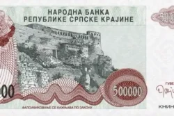 Croácia 500.000 Dinara