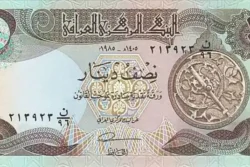 Iraque 1/2 Dinar