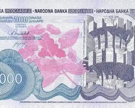 Iugoslávia 500.000 Dinara