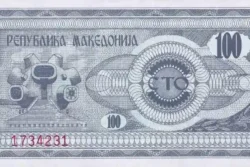 Macedônia 100 Denar