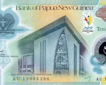 Papua Nova Guiné 10 Kina