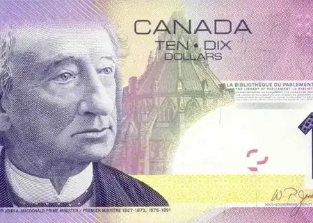 Canadá 10 Dólares