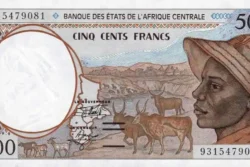Gabão 500 Francos