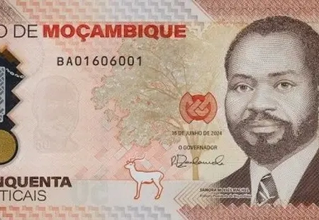 Moçambique 50 Meticais ( Polímero )