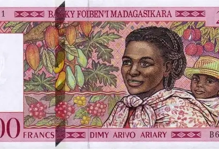 Madagascar 25.000 Francs