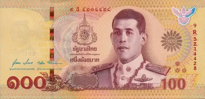 Tailândia 100 Baht