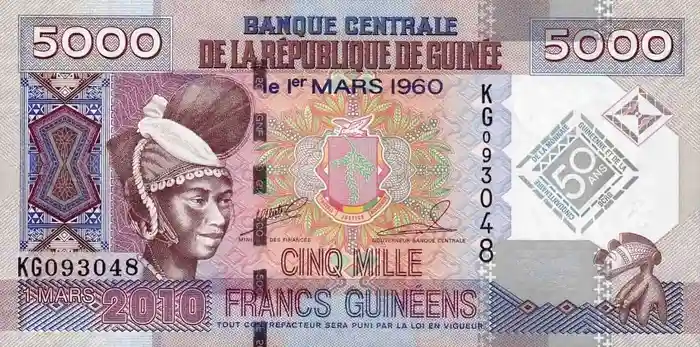 Guiné 5.000 Francos