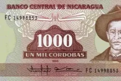 Nicarágua 1.000 Córdobas