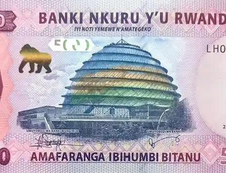 Rwanda 5.000 Francs