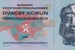 Tchecoslováquia 20 Korun