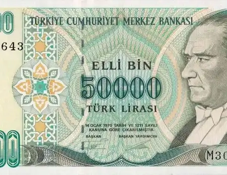 Turquia 50.000 Lira