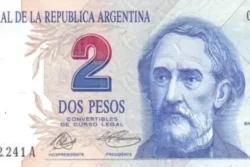 Argentina 2 Pesos Conversíveis
