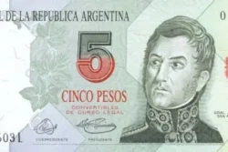 Argentina 5 Pesos Conversíveis