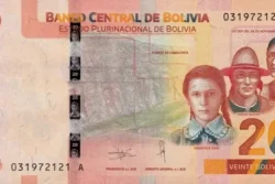 Bolívia 20 Bolivianos