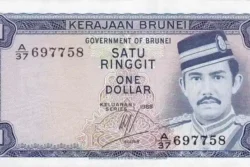 Brunei 1 Ringgit / Dólar