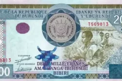 Burundi 2.000 Francos