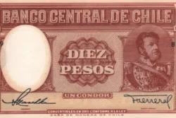 Chile 10 pesos (1 condor)