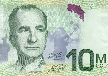 Costa Rica 10.000 Colones