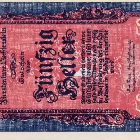 Liechtenstein 50 Heller