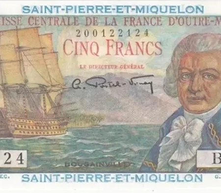 Saint-Pierre e Miquelon 5 Francos