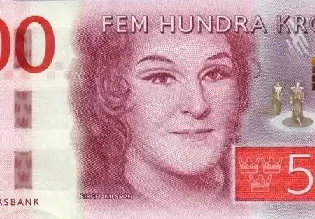 Suécia 500 Kronor