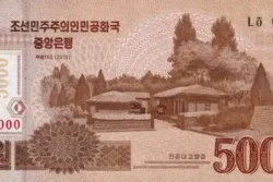 Coreia do Norte 5.000 Won