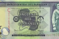 Paraguai 50.000 Guaraníes