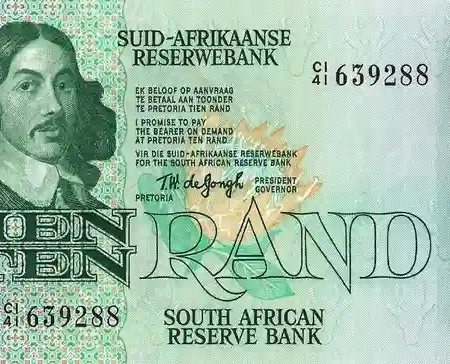 África do Sul 10 Rand
