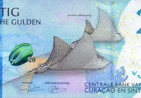Curaçao e São Martinho 20 Florins