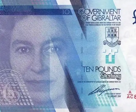 Gibraltar 10 Libras