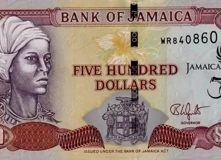 Jamaica 500 Dólares