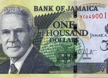 Jamaica 1.000 Dólares