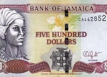 Jamaica 500 Dólares
