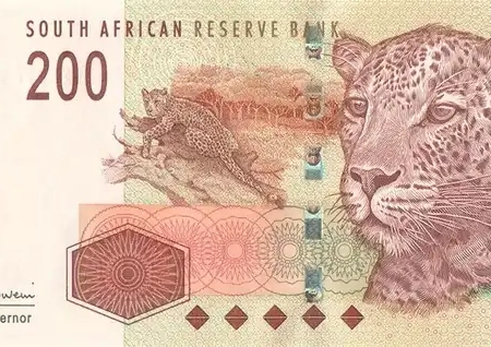 África do Sul 200 Rand