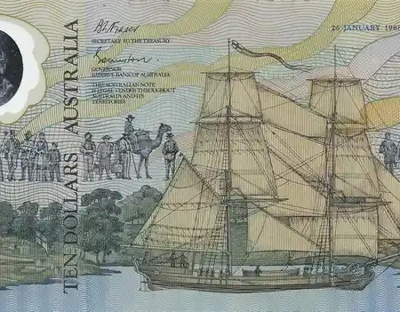 Austrália 10 Dólares