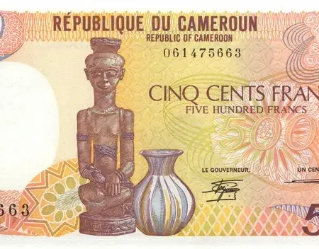 Camarões 500 Francos