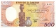 Camarões 500 Francos