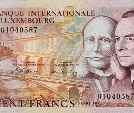 Luxemburgo 100 Francs